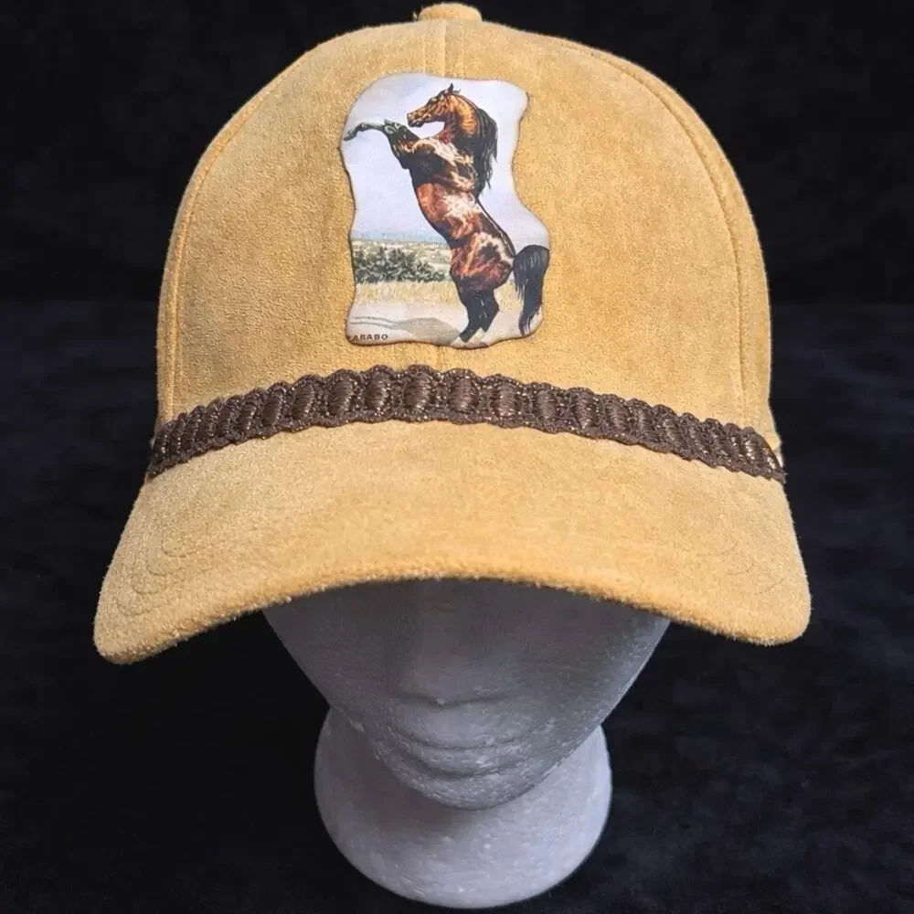 Tan & Brown Horse Hat